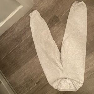 Joah brown oversized jogger pearl gray